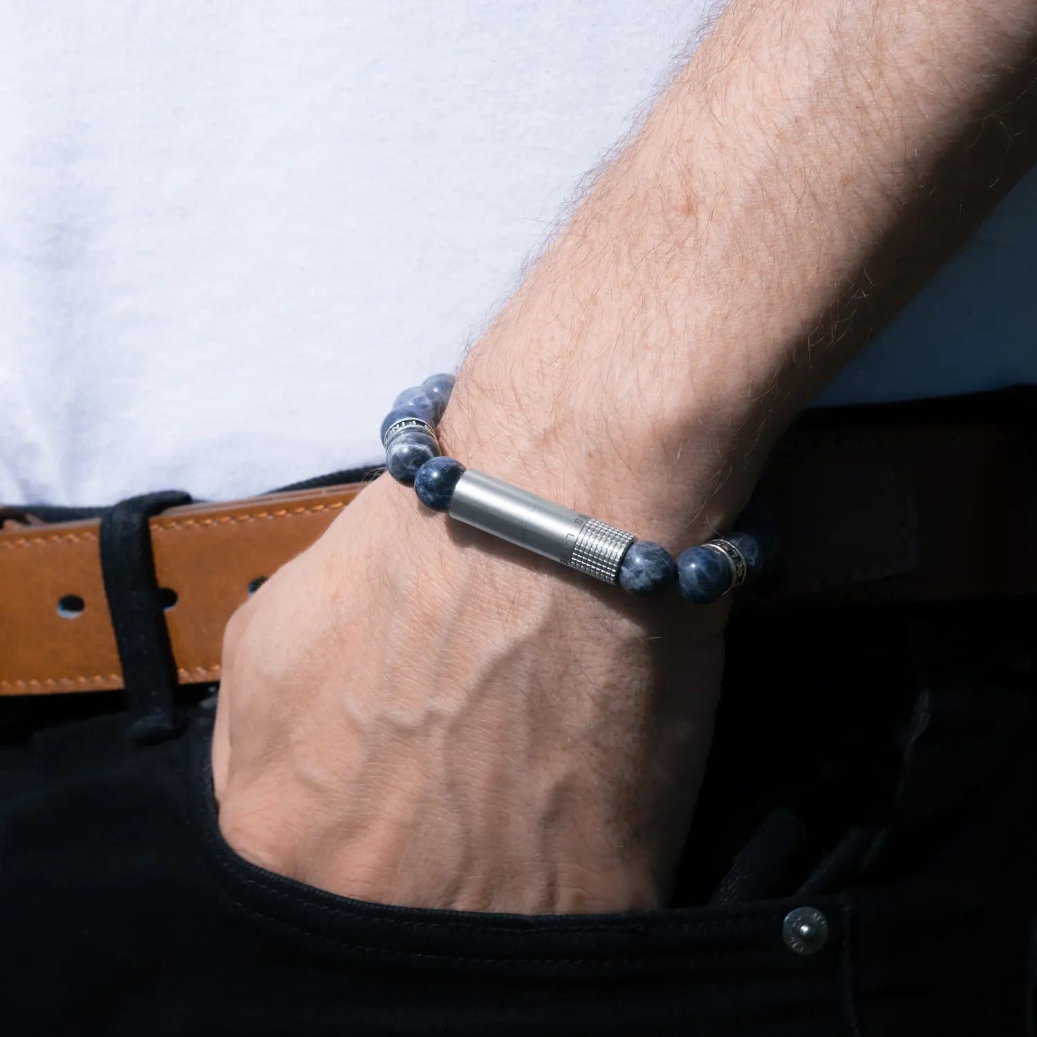 PUNCH BRACELET - Azul Ring