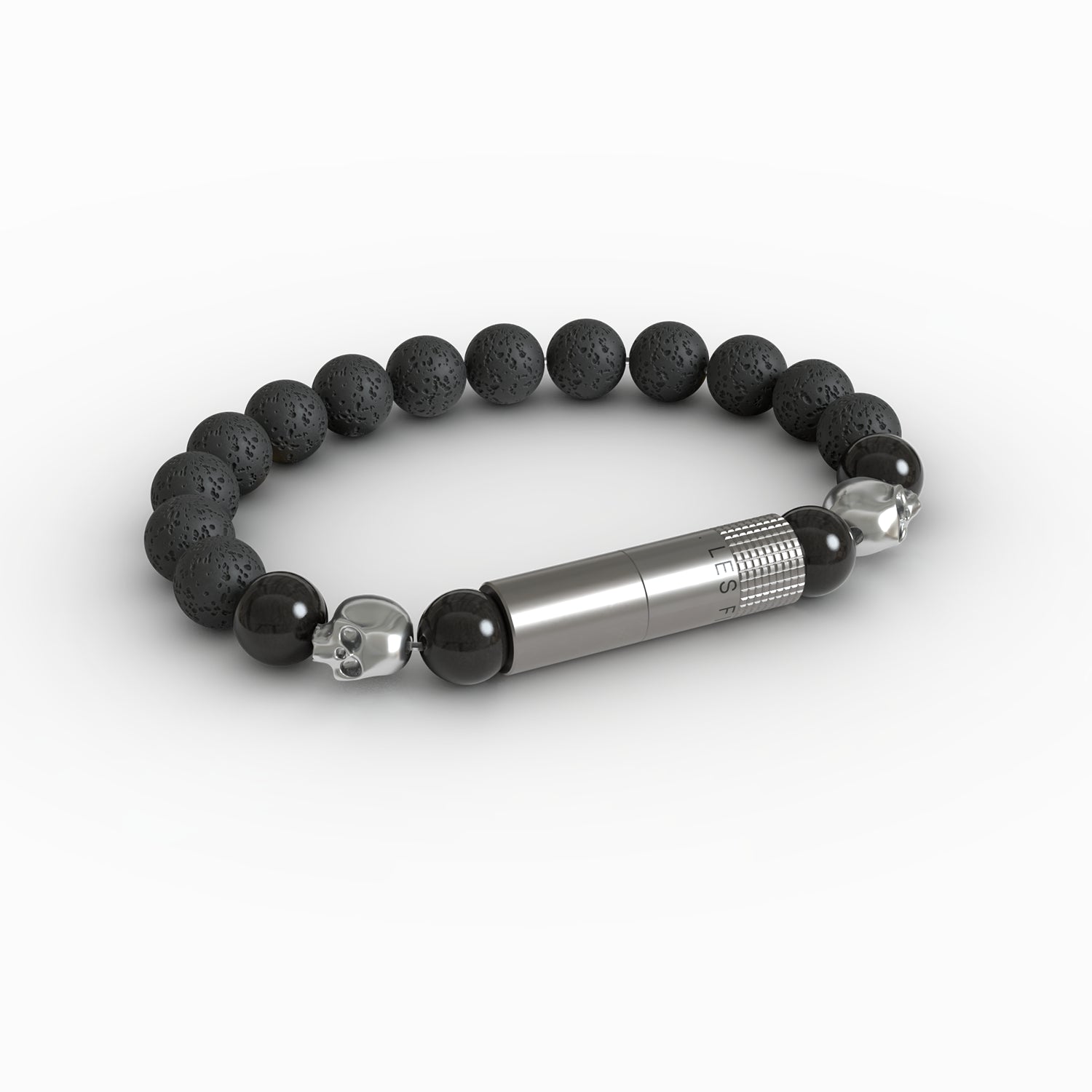 PUNCH BRACELET - Volcano Skull