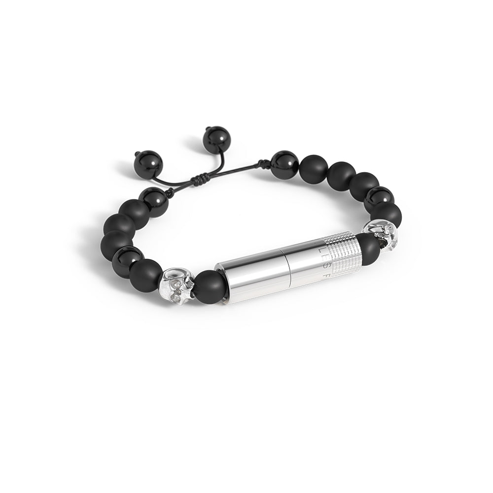 PUNCH BRACELET - Oscuro Matte Skull I