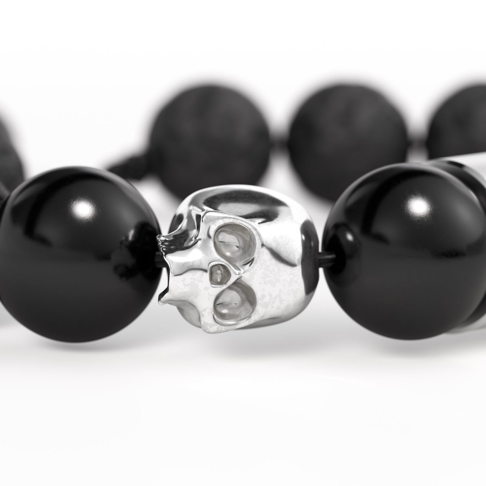 PUNCH BRACELET - Volcano Skull