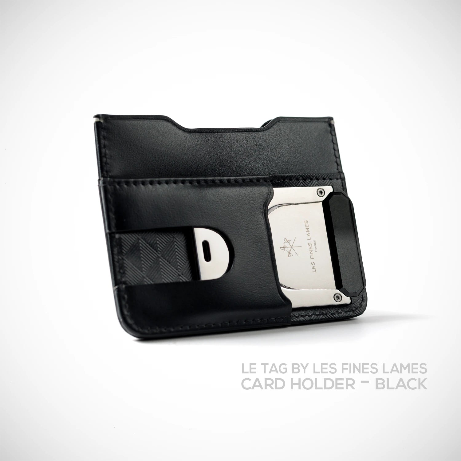 LE TAG Card Holder - Black
