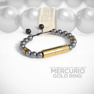 PUNCH BRACELET - Mercurio Gold Ring