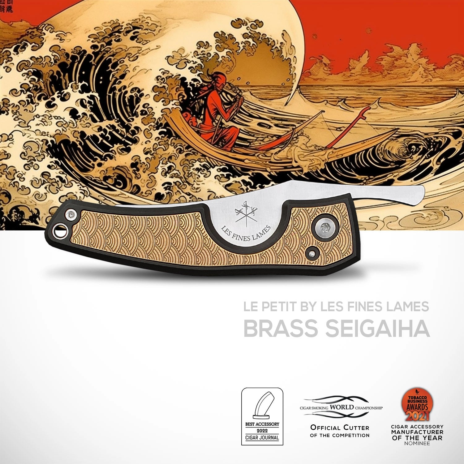 LE PETIT - Brass Seigaiha