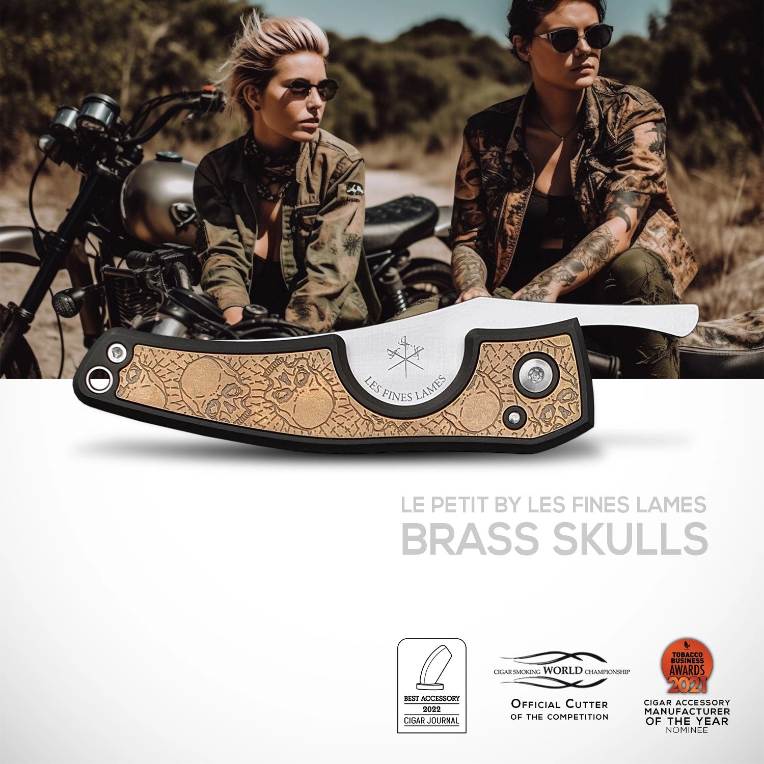 LE PETIT - Brass Skulls