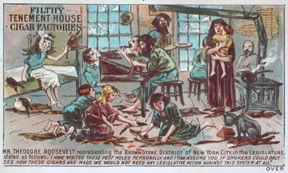 Filthy Tenement House Cigar Factories