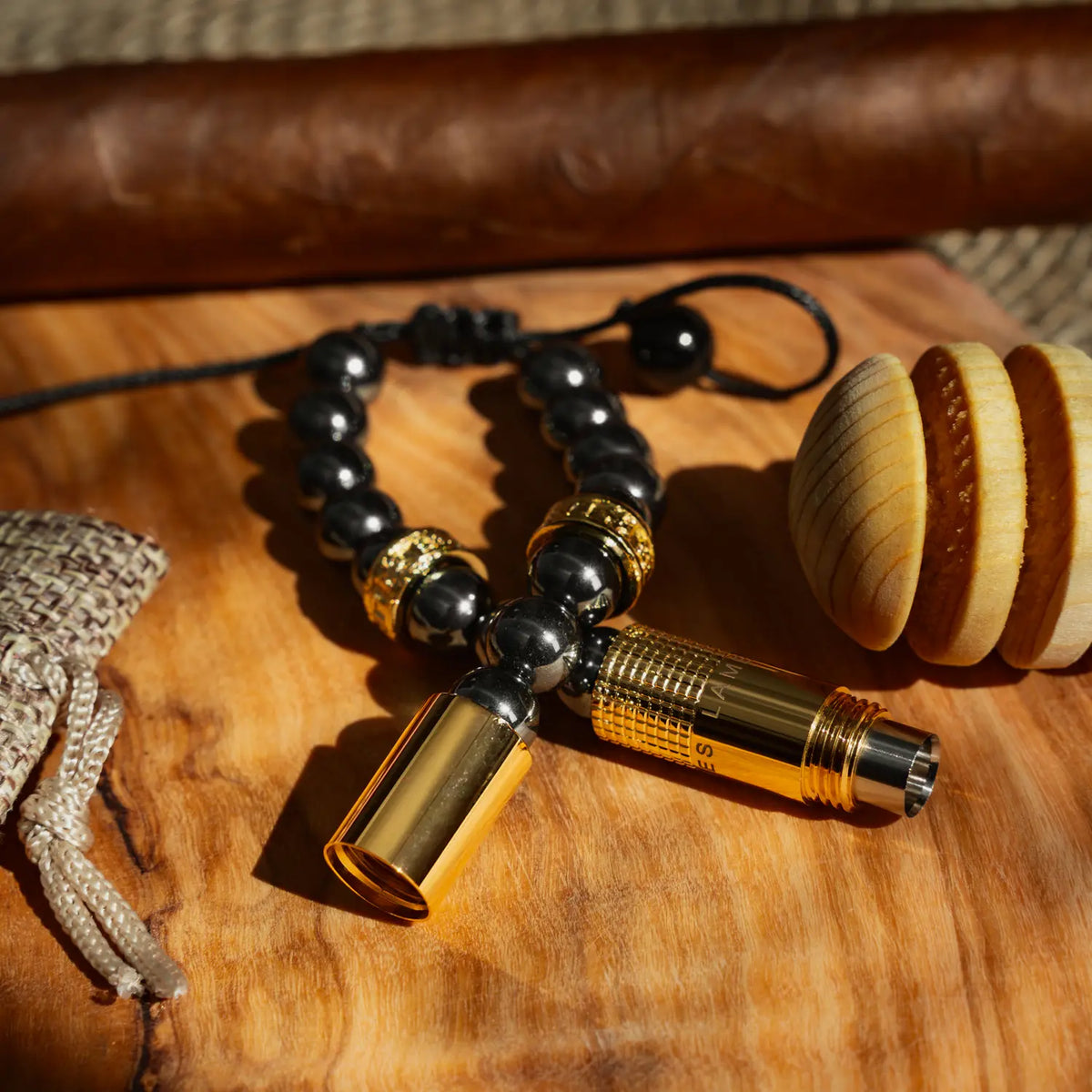 PUNCH BRACELET - Mercurio Gold Ring