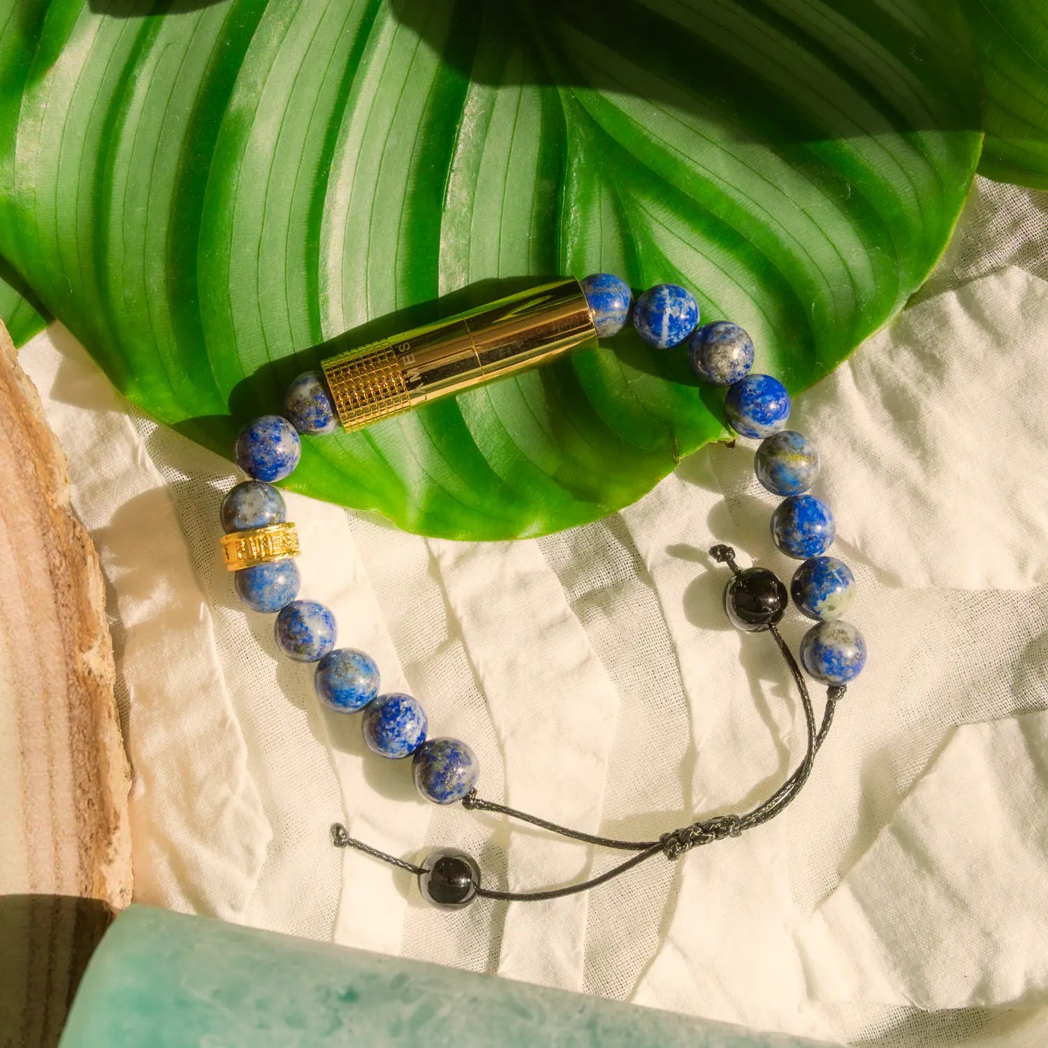 PUNCH BRACELET - Noche Gold Ring