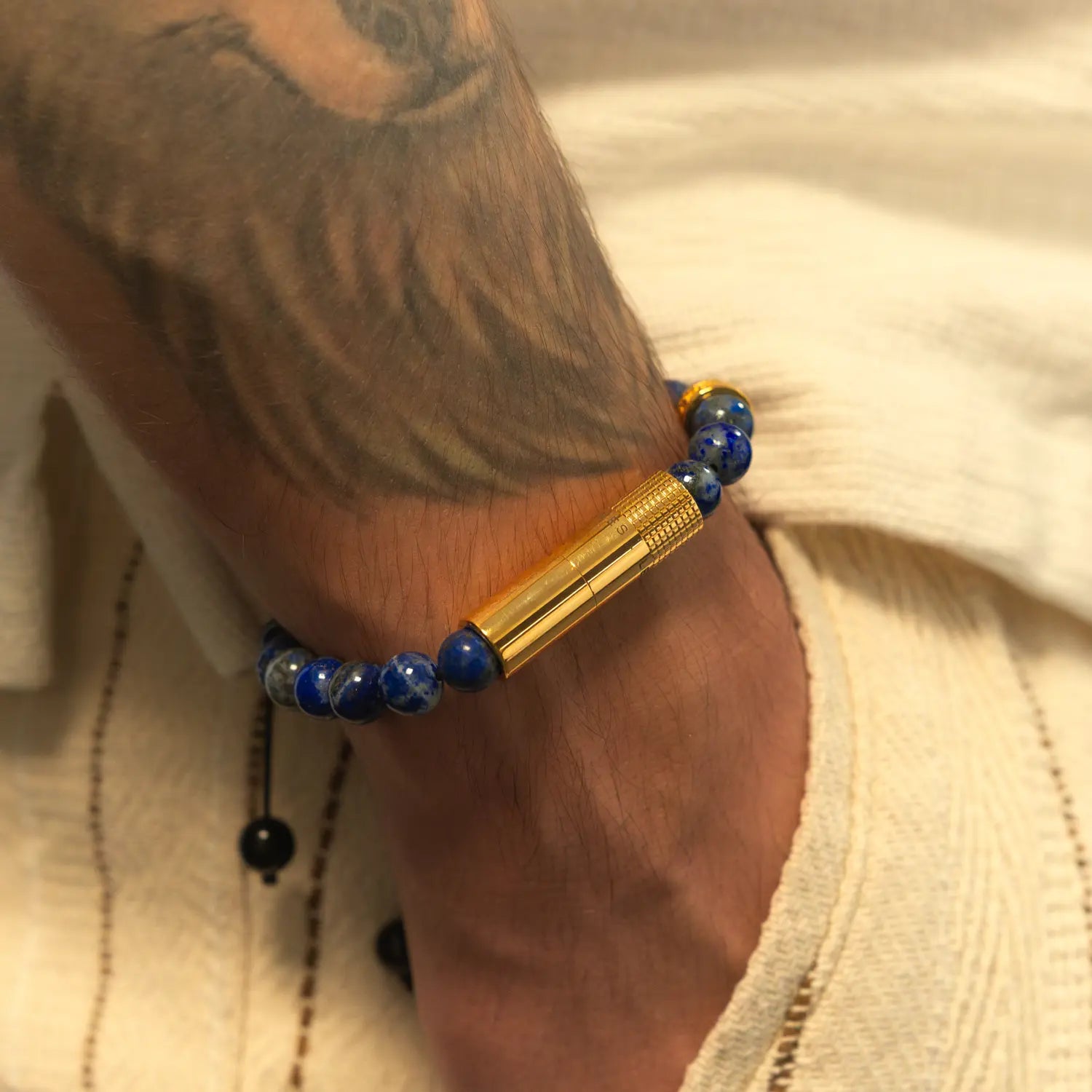 PUNCH BRACELET - Noche Gold Ring