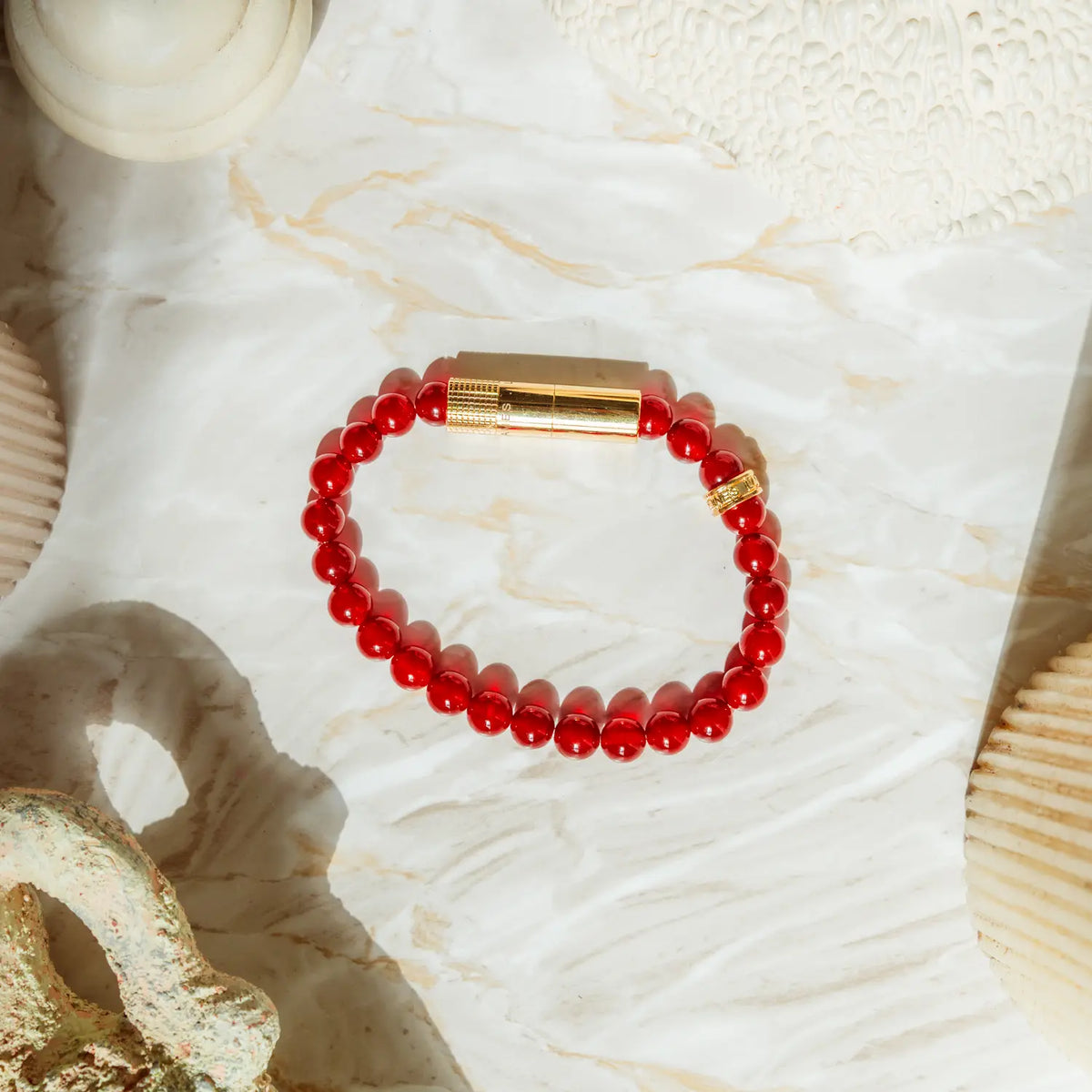 PUNCH BRACELET - Sangre Gold Ring