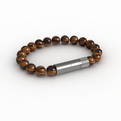 PUNCH BRACELET - Tiger Eye - Quai D'orsay