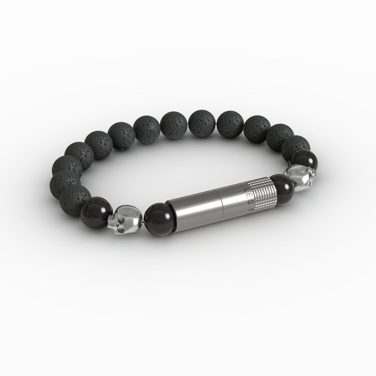 PUNCH BRACELET - Volcano Skull