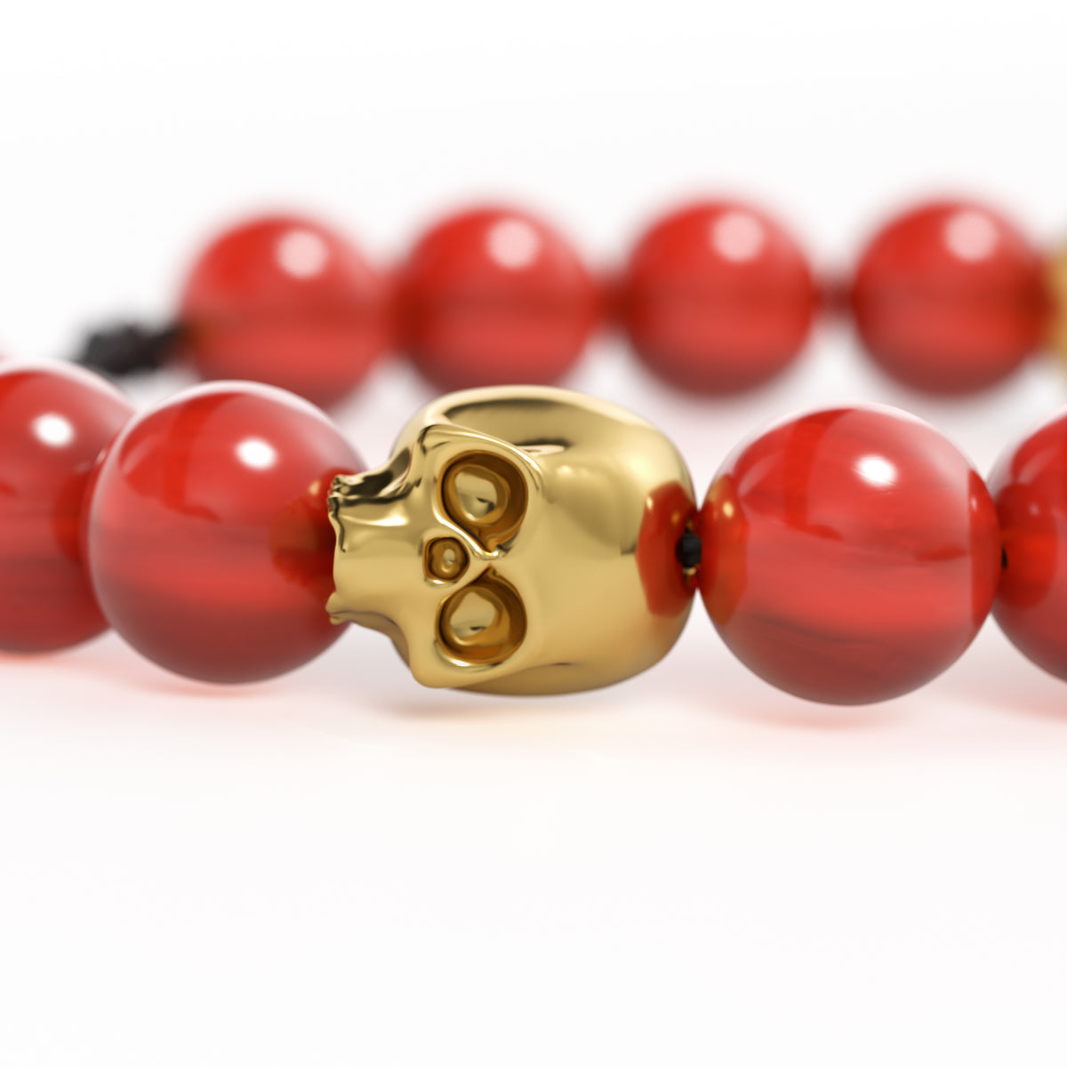 PUNCH BRACELET - Sangre Gold Skull