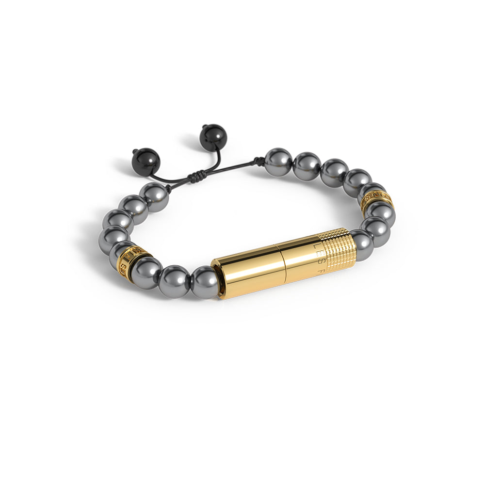 PUNCH BRACELET - Mercurio Gold Ring