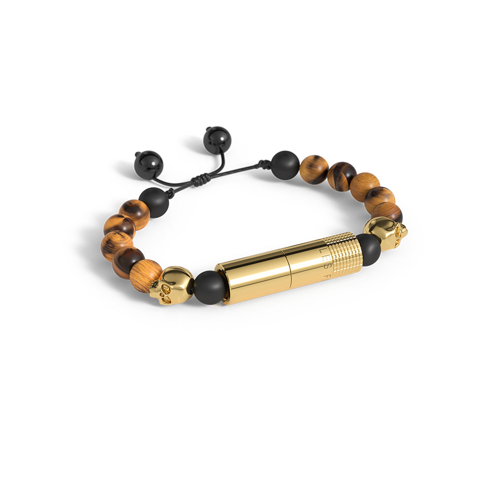PUNCH BRACELET - Colorado Gold Skull