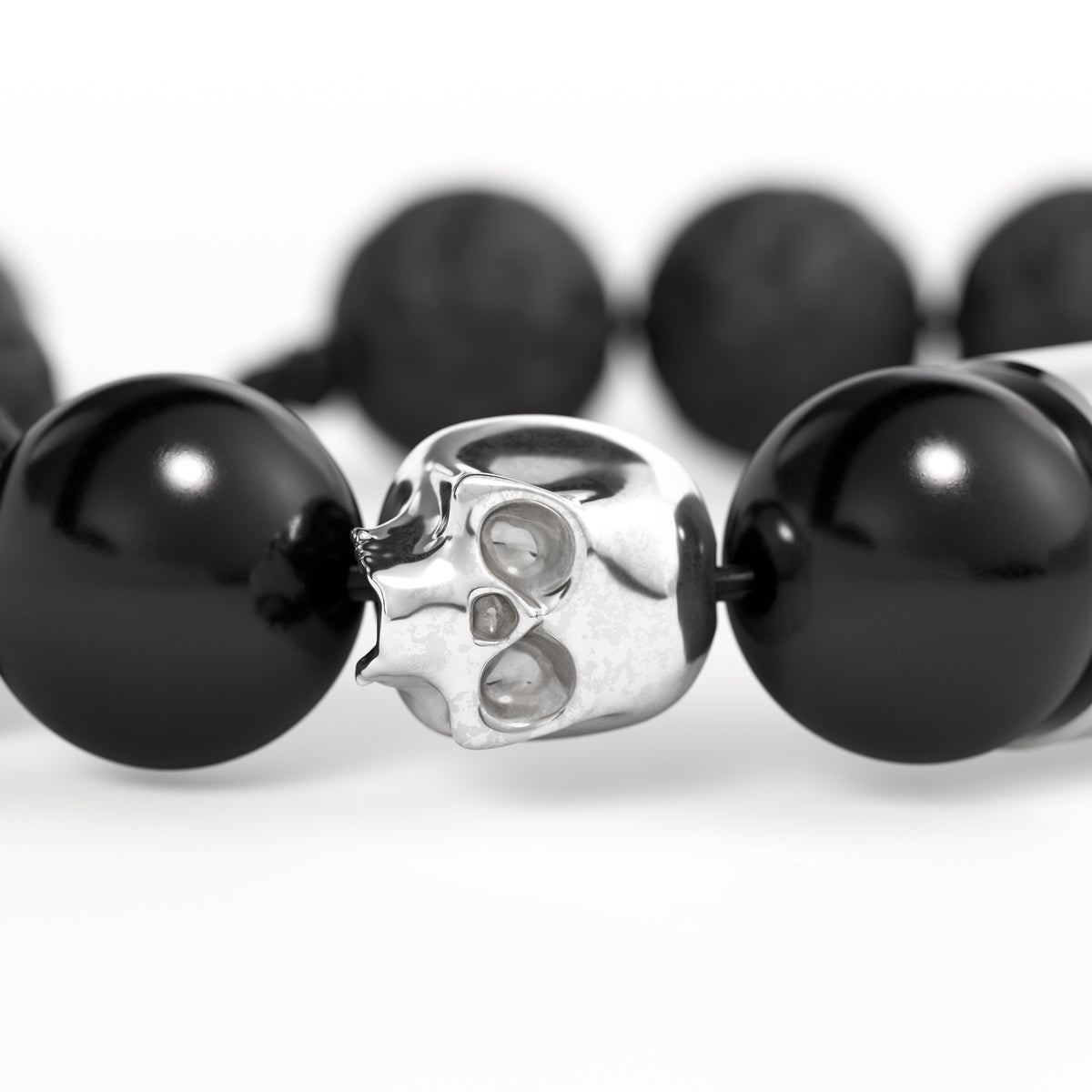 PUNCH BRACELET - Volcano Skull