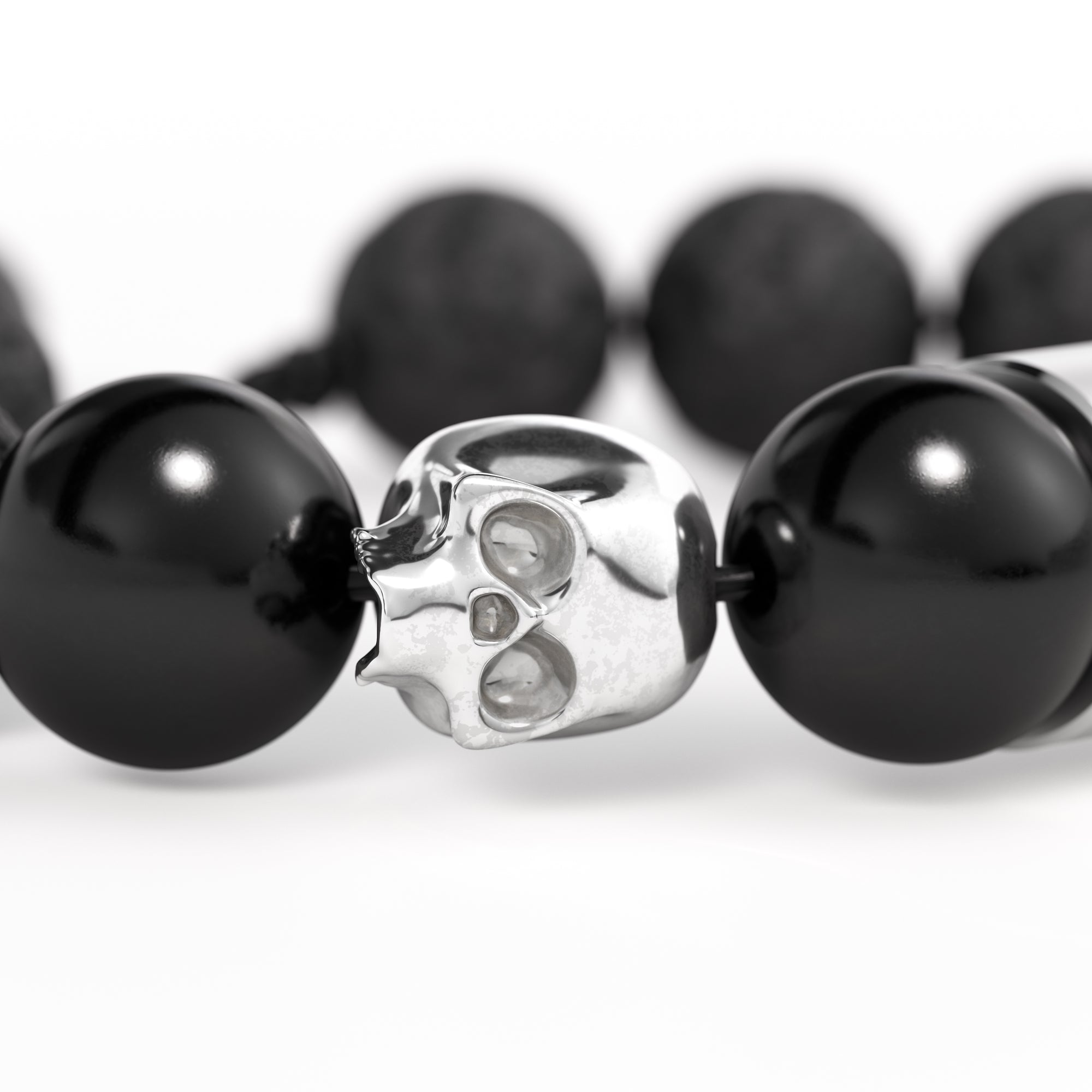 PUNCH BRACELET - Volcano Skull