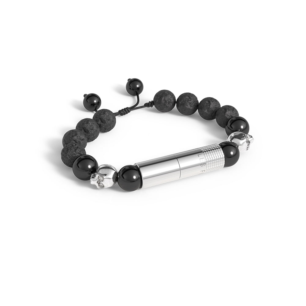 PUNCH BRACELET - Volcano Skull