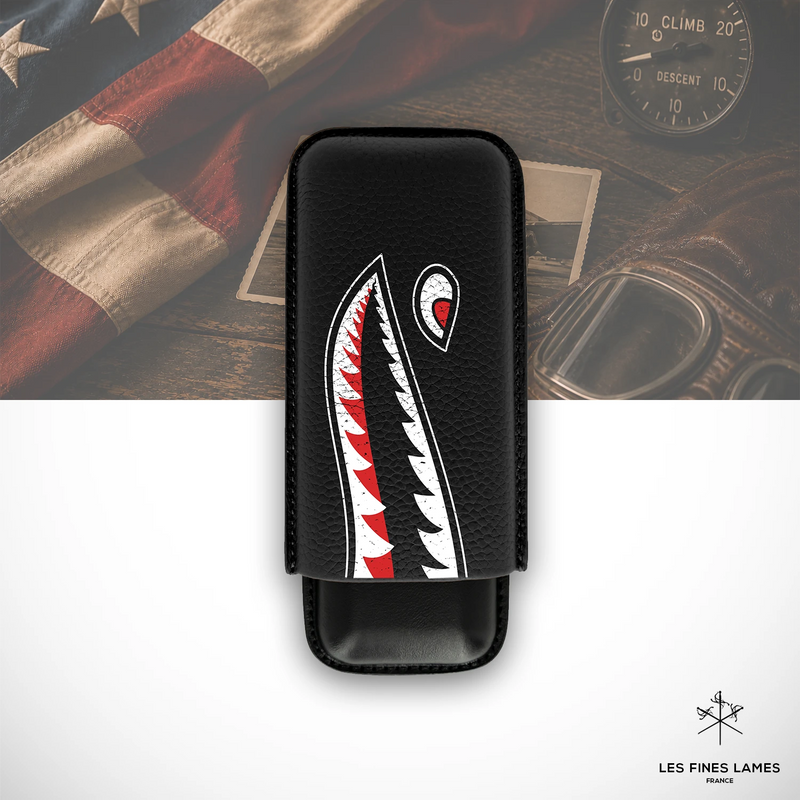 The cigar case - Flying Tigers by LES FINES LAMES , designed for the 250th year of the United States