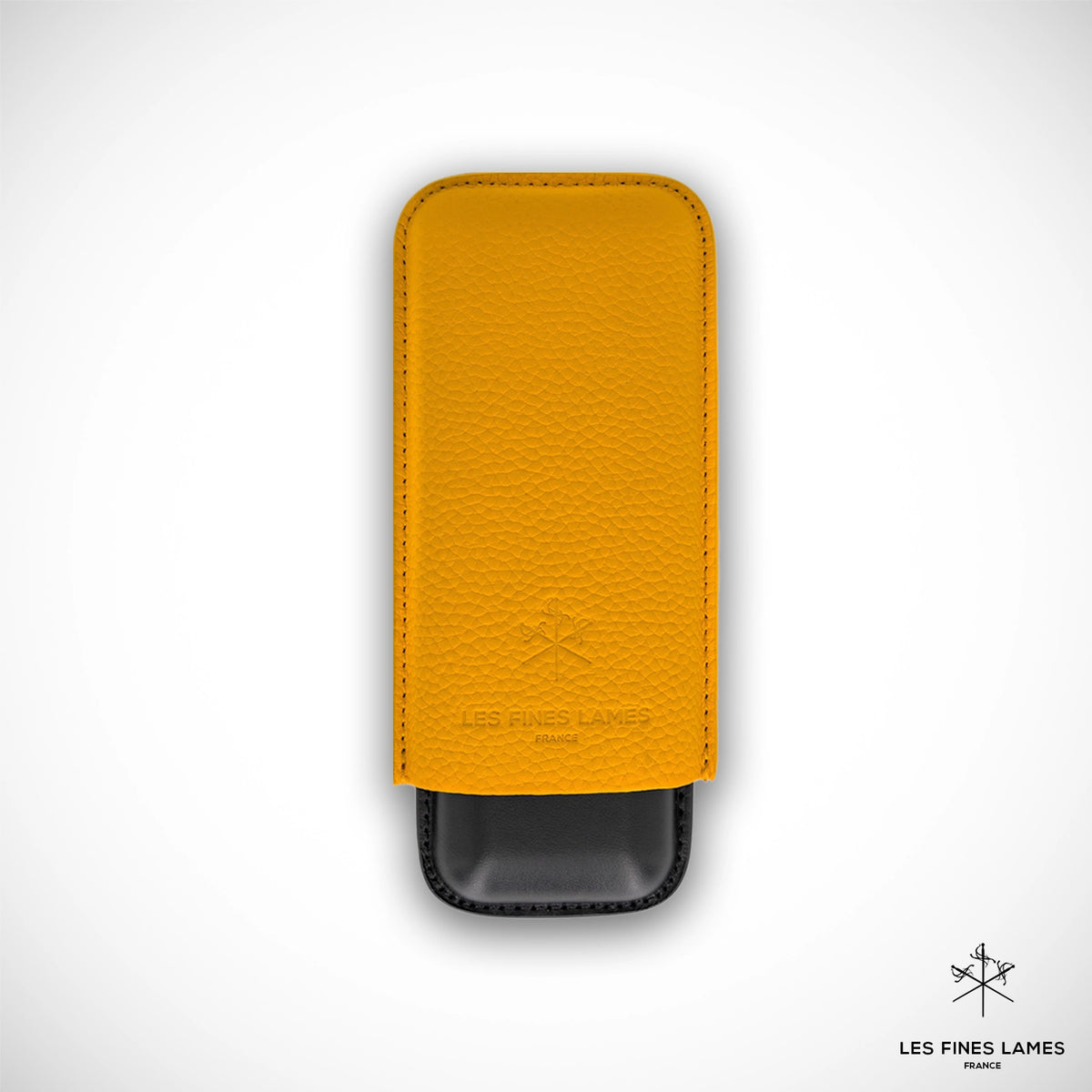 CIGAR CASE - DUO Yellow