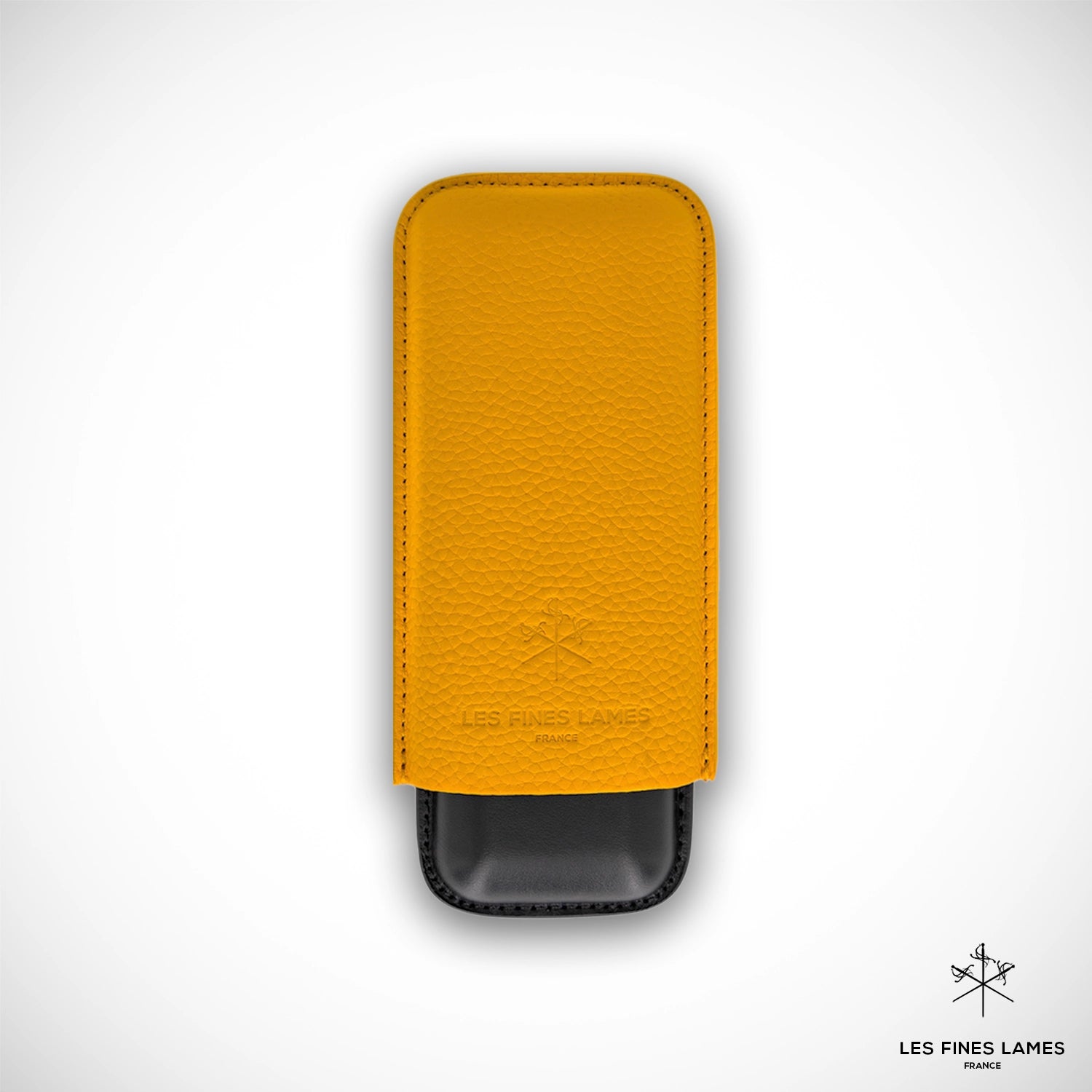 CIGAR CASE - DUO Yellow