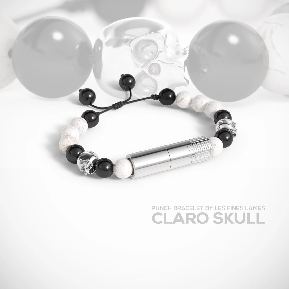PUNCH BRACELET - Claro Skull