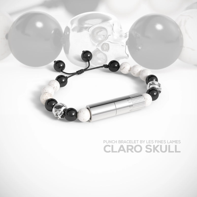 PUNCH BRACELET - Claro Skull