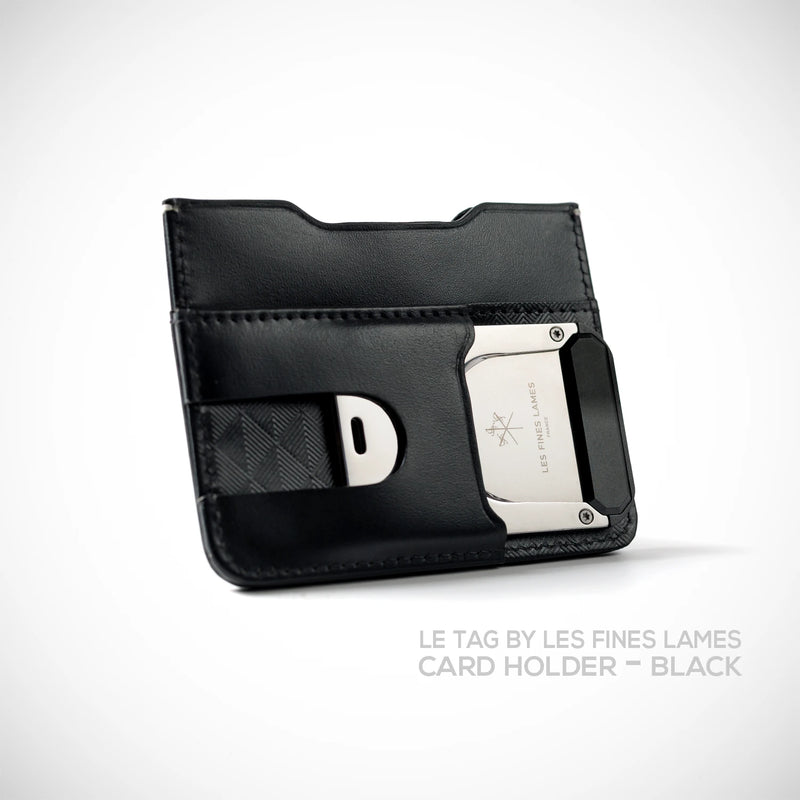 LE TAG Card Holder - Black