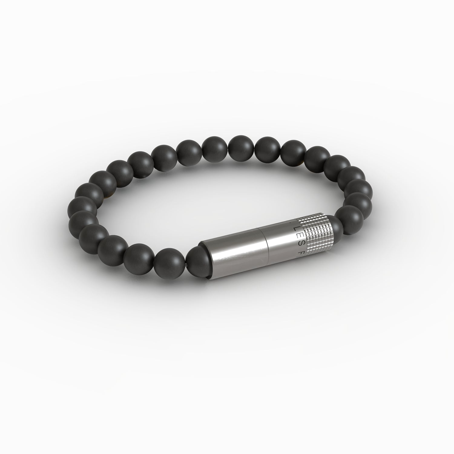 PUNCH BRACELET - Onyx Matte