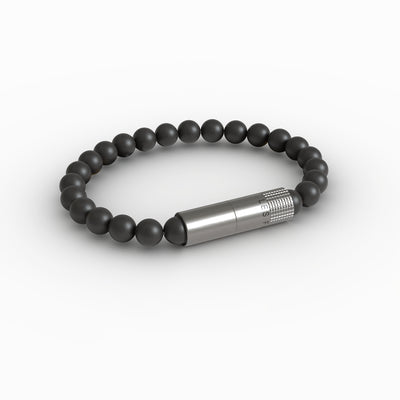 PUNCH BRACELET - Onyx Matte