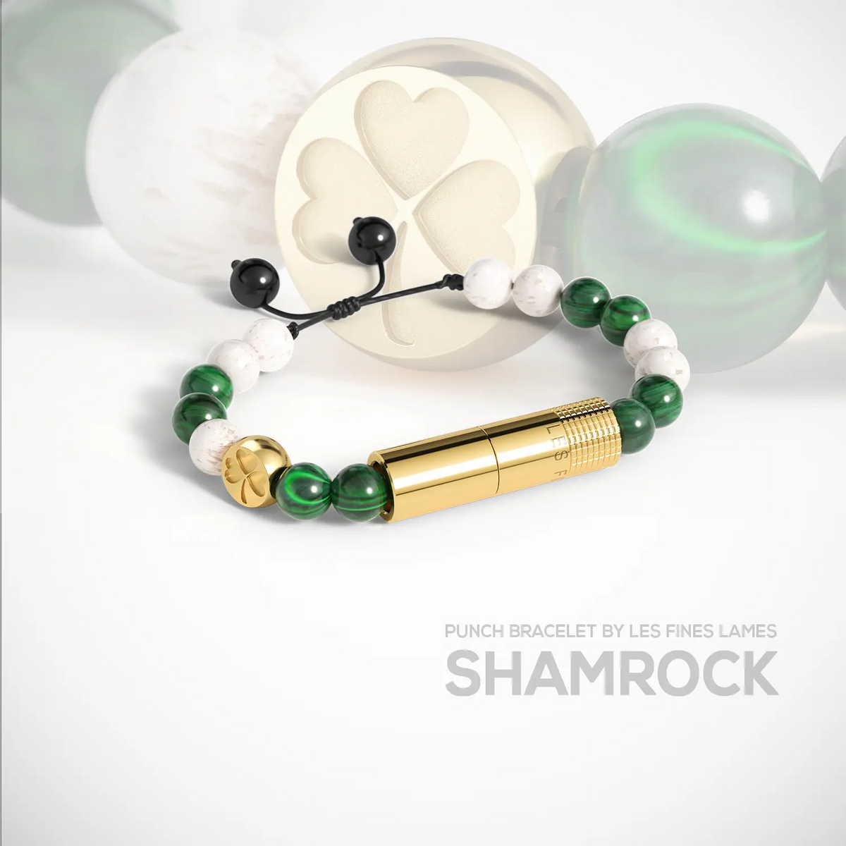 PUNCH BRACELET - SHAMROCK