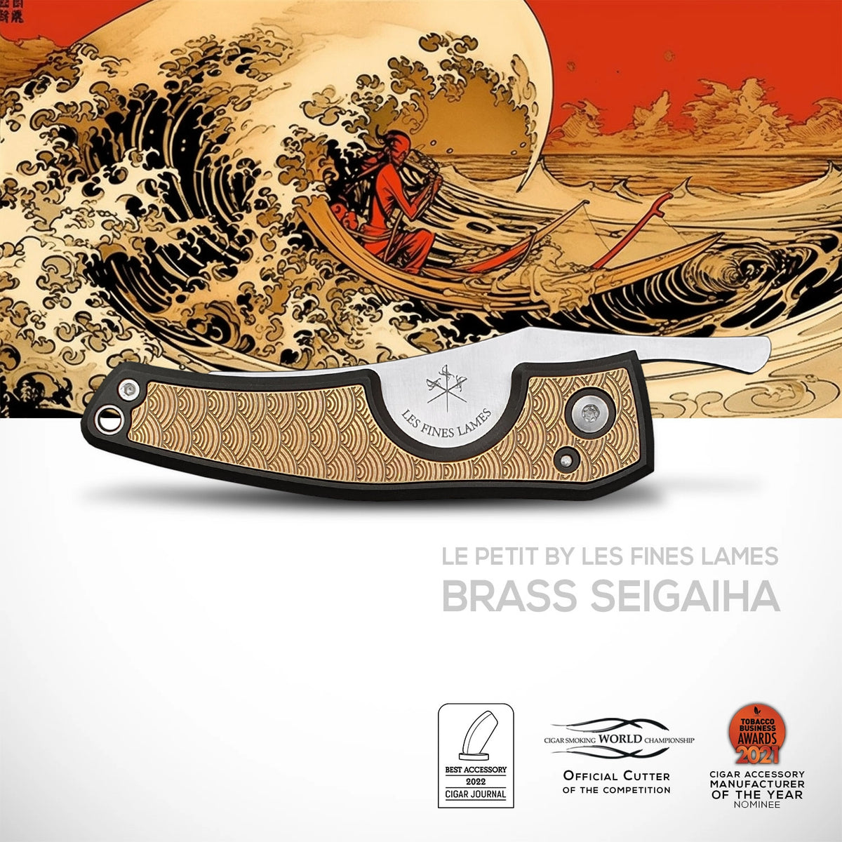 LE PETIT - Brass Seigaiha