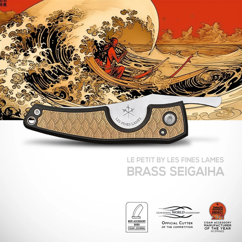 LE PETIT - Brass Seigaiha