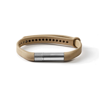 PUNCH BRACELET Rubber - Coyote Tan