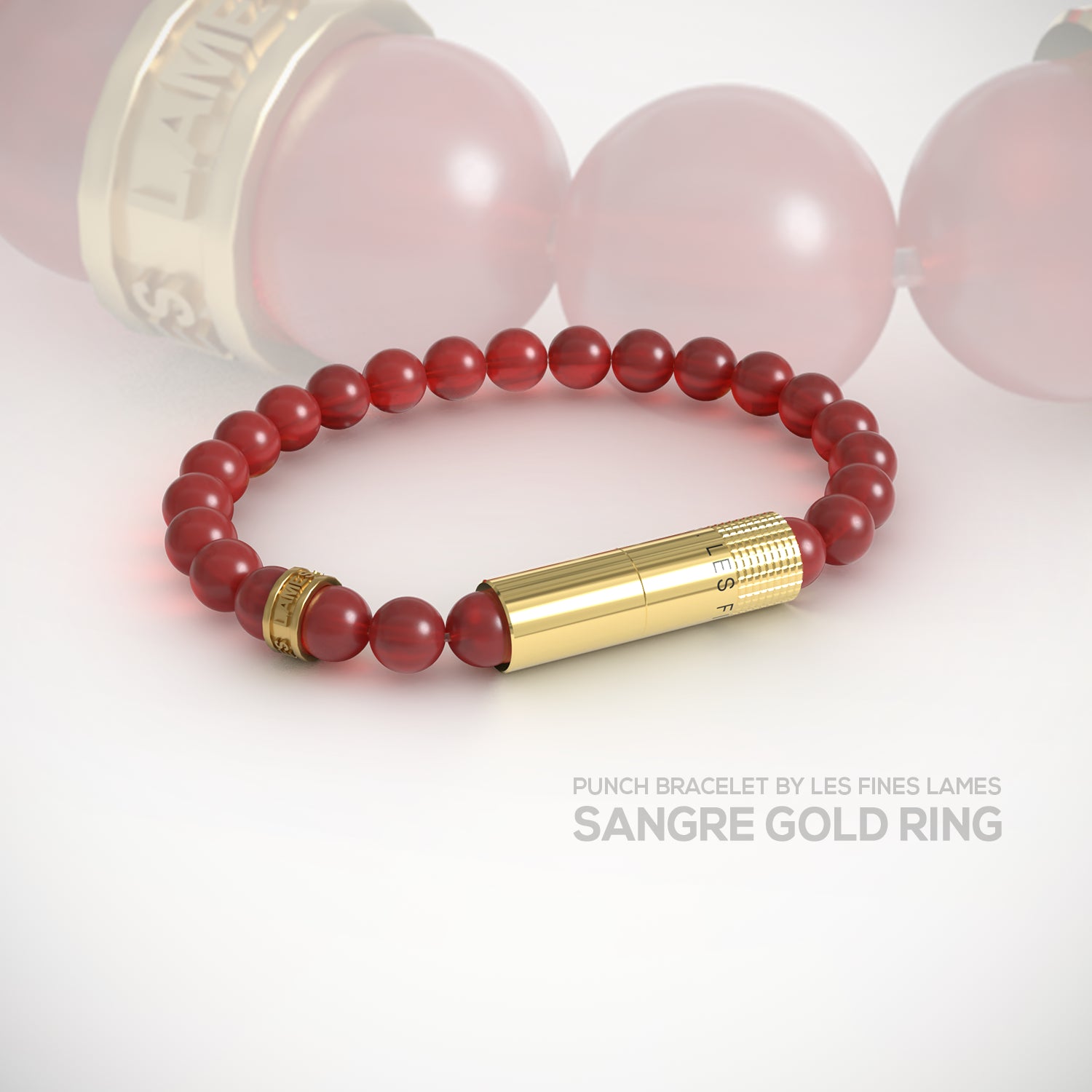 PUNCH BRACELET - Sangre Gold Ring