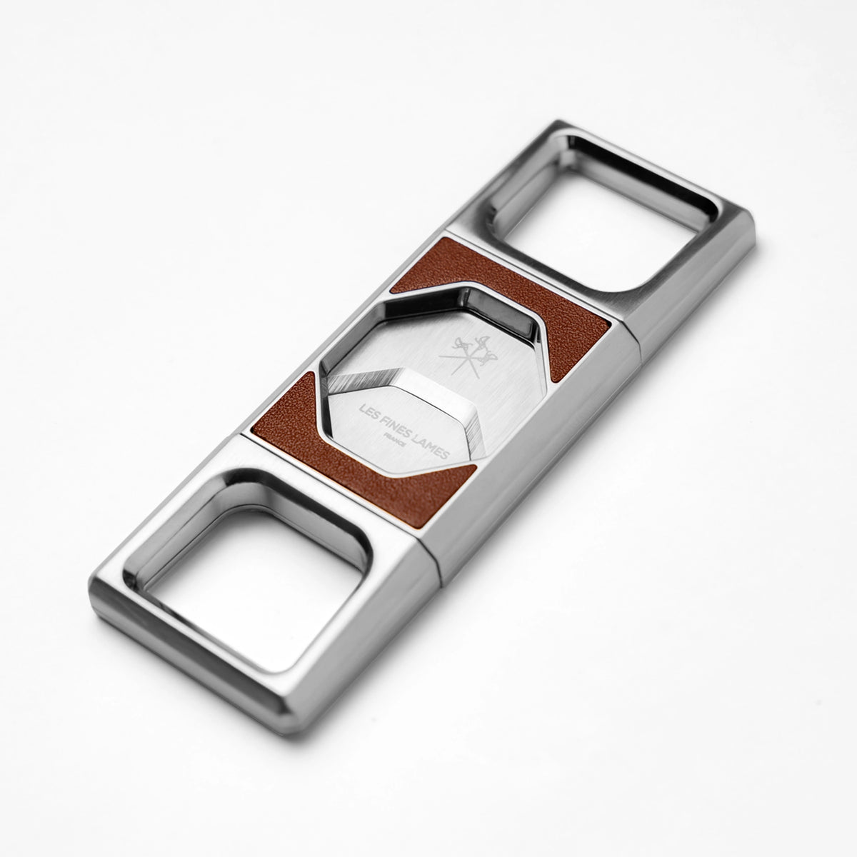 La GUILLOTINE - VANGUARD Chrome Cognac Leather