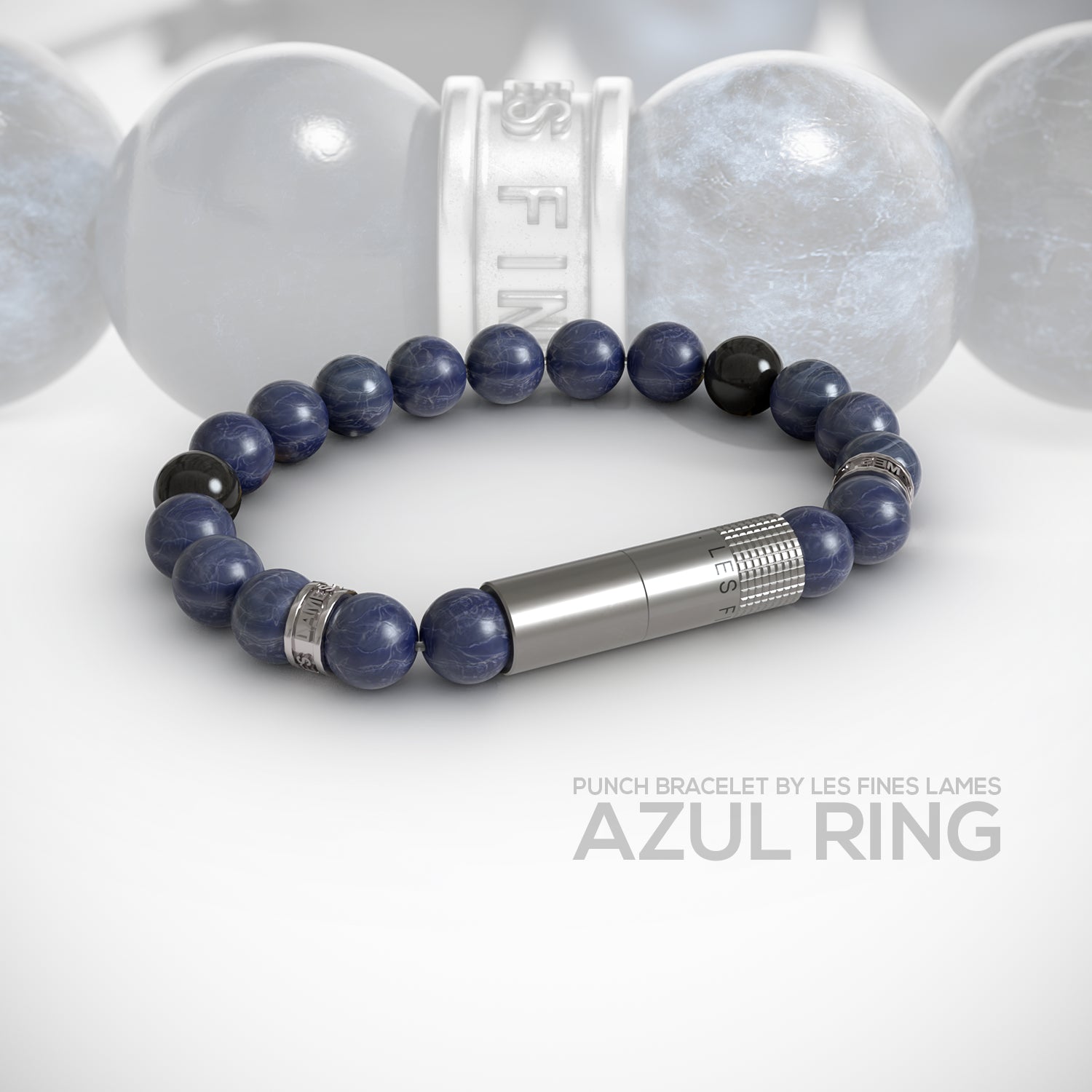 PUNCH BRACELET - Azul Ring