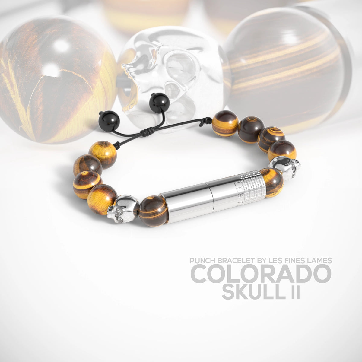 PUNCH BRACELET - Colorado Skull II