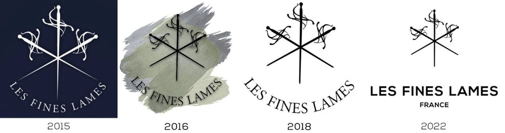 LES FINES LAMES Logo Evolution