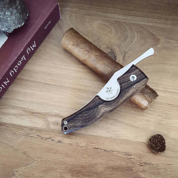 Ziricote Cigar cutter - LE FINES LAMES LES by PETIT