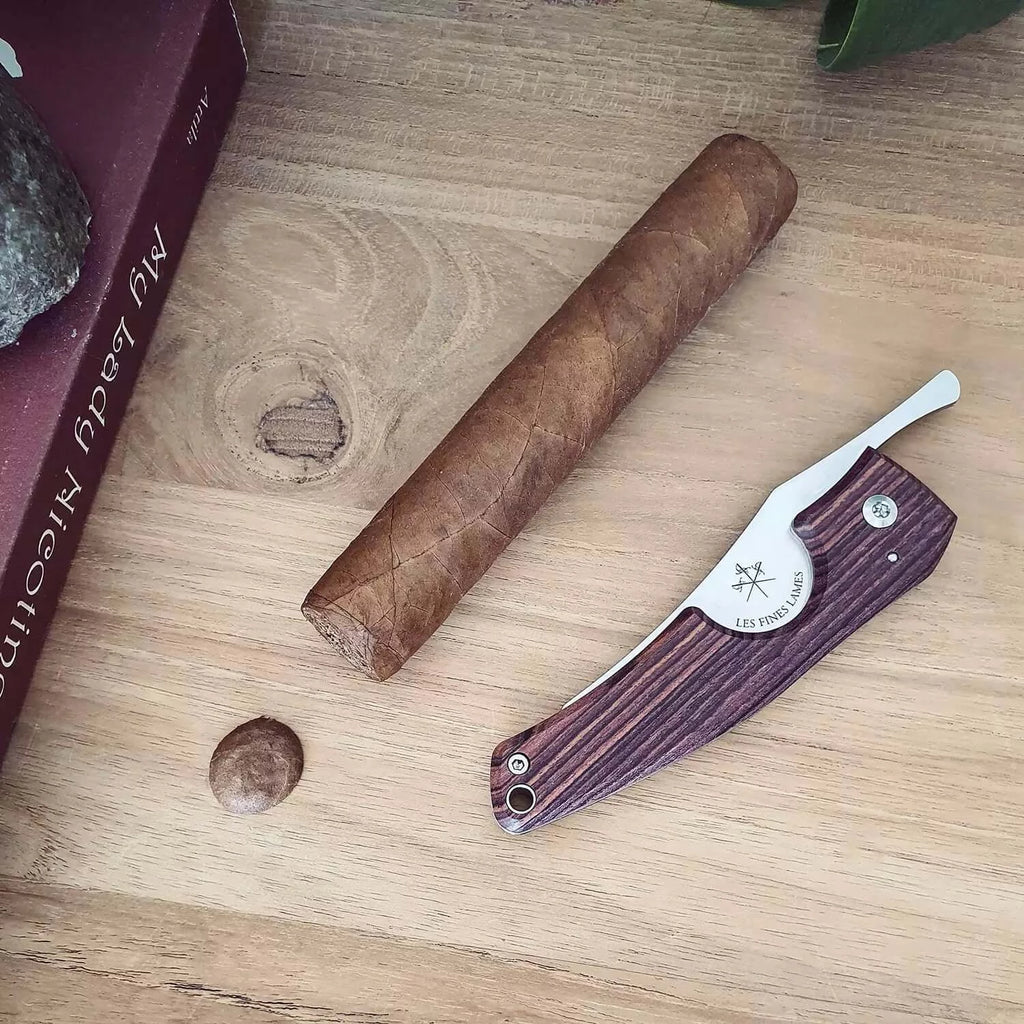 LE PETIT - Cigar Cutter - Plasencia farm engraved